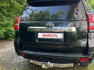 2018 Toyota Land Cruiser Prado 150 Series Рестайлинг 2, чёрный, 4500000 рублей, вид 3