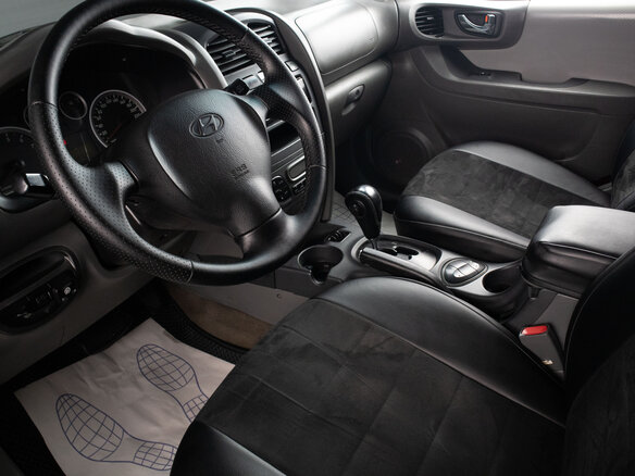 2008 Hyundai Santa Fe Classic Classic, чёрный - вид 12