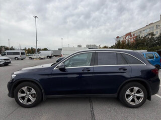2017 Mercedes-Benz GLC 250 I (X253), синий, 2850000 рублей, вид 4