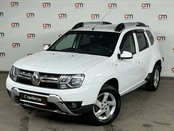 2015 Renault Duster I Рестайлинг, белый - вид 2