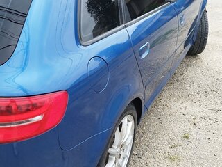 2009 Audi A3 II (8P) Рестайлинг 2, синий, 710000 рублей, вид 4
