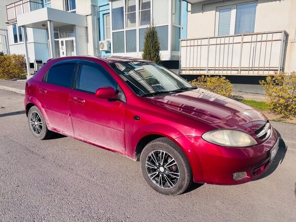 2008 Chevrolet Lacetti I, красный, 360000 рублей - вид 2