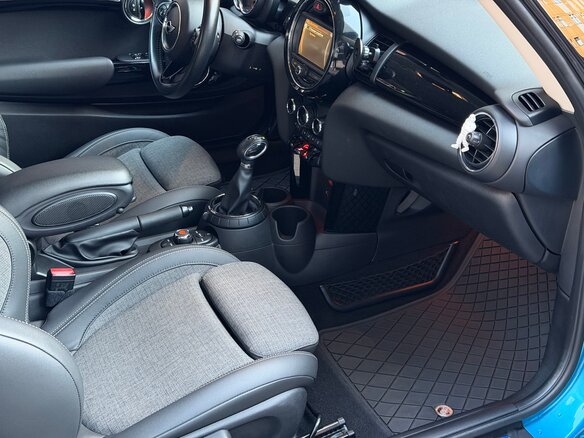 2016 Mini Hatch Cooper S III (F55/F56), голубой - вид 7