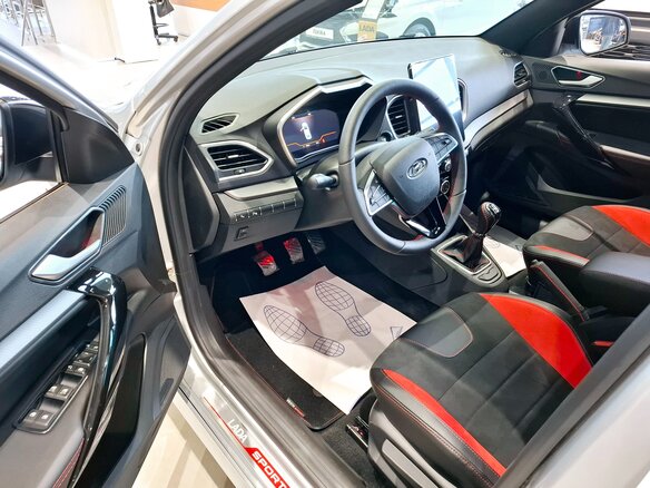 2026 Lada (ВАЗ) Vesta Sport I Рестайлинг (NG), серебристый, 2407000 рублей - вид 6