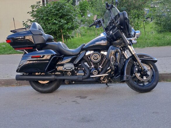 2016 Harley-Davidson Electra Glide, чёрный, 1250000 рублей - вид 1