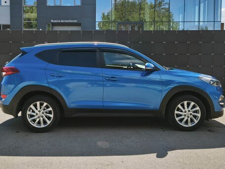 2016 Hyundai Tucson III, синий, 1811000 рублей, вид 4