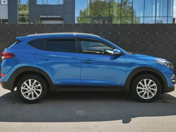 2016 Hyundai Tucson III, синий - вид 3