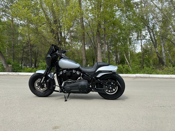 2020 Harley-Davidson Fat Bob, серебристый, 2180000 рублей - вид 21
