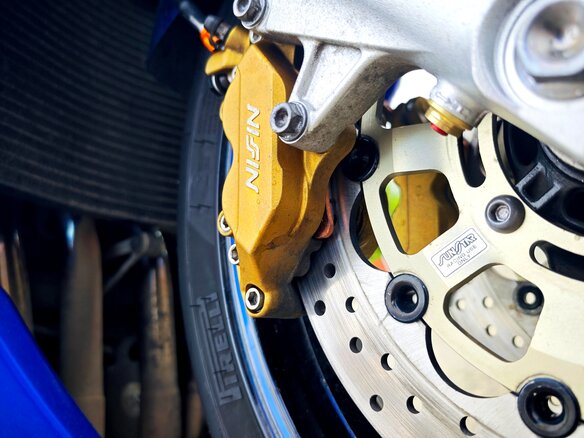 2004 Honda CBR 600RR, синий, 620000 рублей - вид 12