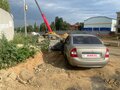 2006 Lada (ВАЗ) Kalina I, серебристый, 140000 рублей - вид 3