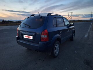 2006 Hyundai Tucson I, синий, 619000 рублей, вид 4