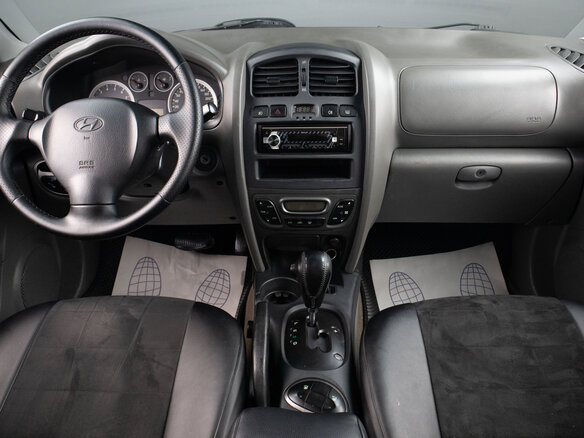 2008 Hyundai Santa Fe Classic Classic, чёрный - вид 6