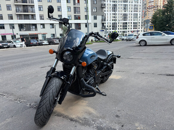 2023 Indian Scout, голубой, 1400000 рублей - вид 3