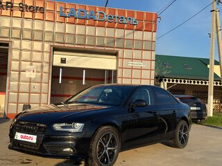 2014 Audi A4 IV (B8) Рестайлинг, чёрный, 1355000 рублей, вид 1