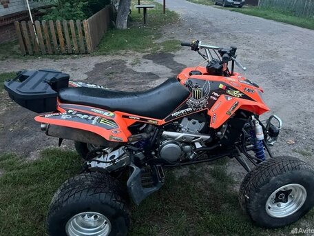 2005 Suzuki QuadSport Z400, оранжевый, 450000 рублей, вид 1