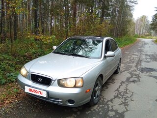 2001 Hyundai Elantra III (XD), серый, 170000 рублей, вид 2