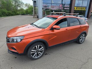 2018 Lada (ВАЗ) Vesta SW I, оранжевый, 1000000 рублей, вид 1