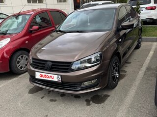 2015 Volkswagen Polo V, коричневый, 1000000 рублей, вид 1