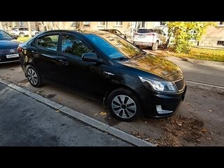 2015 Kia Rio 6-speed III, чёрный, 839000 рублей, вид 2