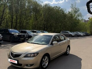 2006 Mazda 3 I (BK) Рестайлинг, жёлтый, 500000 рублей, вид 2
