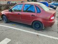 2007 Lada (ВАЗ) Kalina I, красный, 110000 рублей - вид 5
