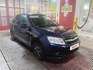 2012 Lada (ВАЗ) Granta I, синий, 440000 рублей, вид 3