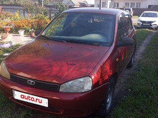 2008 Lada (ВАЗ) Kalina I, красный, 210000 рублей, вид 2