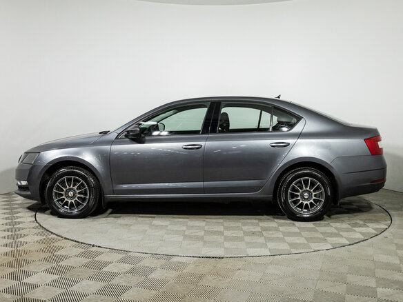 2019 Skoda Octavia III (A7) Рестайлинг, серый - вид 7