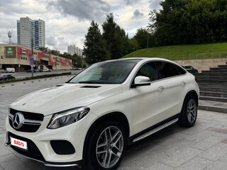 2017 Mercedes-Benz GLE Coupe 400 I (C292), белый, 4350000 рублей, вид 1