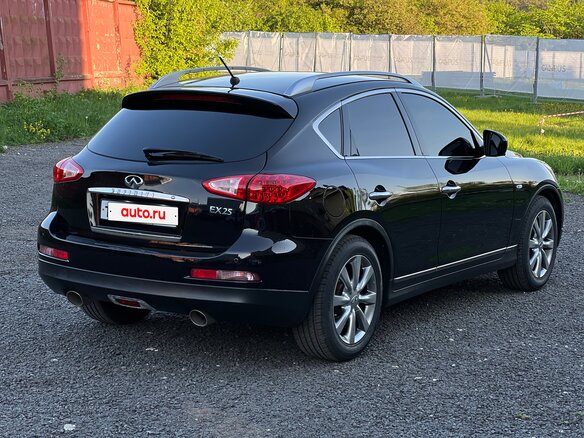 2011 Infiniti EX EX25 I (J50), чёрный - вид 3