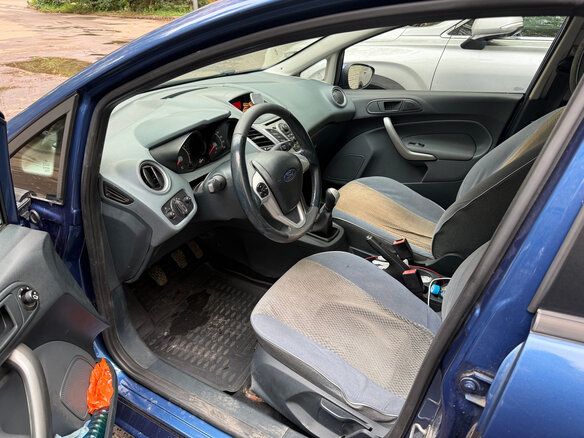 2008 Ford Fiesta Mk6, синий - вид 18