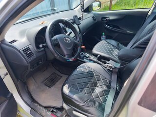 2007 Toyota Corolla X (E140, E150), серебристый, 740000 рублей, вид 4
