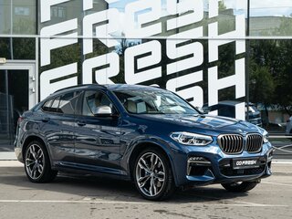 2020 BMW X4 M40i II (G02), синий, 5649000 рублей, вид 1