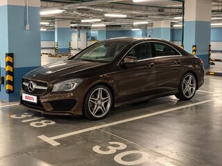 2014 Mercedes-Benz CLA 200 I (C117, X117), коричневый, 1380000 рублей, вид 1