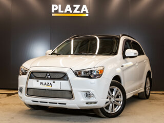 2012 Mitsubishi ASX I Рестайлинг, белый, 1365000 рублей, вид 1