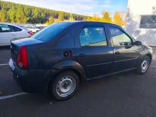 2006 Renault Logan I, чёрный, 130000 рублей, вид 4