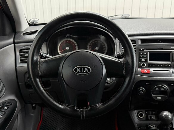 2010 Kia Rio II Рестайлинг, оранжевый, 620000 рублей - вид 6