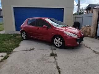 2007 Peugeot 307 I Рестайлинг, красный, 450000 рублей, вид 3