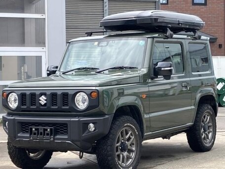 2021 Suzuki Jimny Kei car IV, зелёный, 1185000 рублей, вид 1