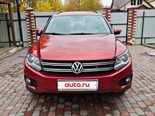2013 Volkswagen Tiguan I Рестайлинг, красный, 1000000 рублей, вид 1