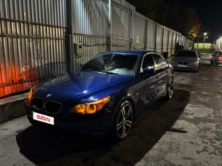 2004 BMW 5 серии 520i V (E60/E61), синий, 950000 рублей, вид 1