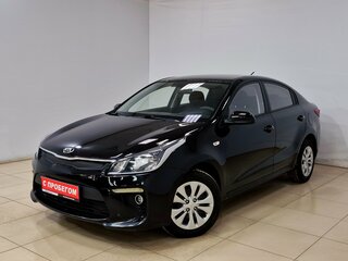 2019 Kia Rio IV, чёрный, 1270000 рублей, вид 1