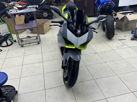 2022 Ducati Panigale V2, голубой, 1400000 рублей, вид 2