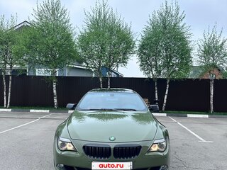 2004 BMW 6 серии 645i II (E63/E64), зелёный, 1800000 рублей, вид 2