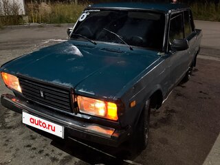 1997 Lada (ВАЗ) 2107, зелёный, 70000 рублей, вид 1