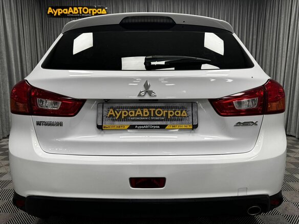 2014 Mitsubishi ASX I Рестайлинг, белый, 1139000 рублей - вид 12