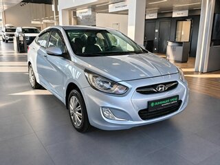2011 Hyundai Solaris I, серый, 739000 рублей, вид 1