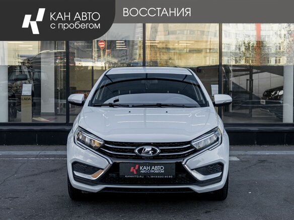 2023 Lada (ВАЗ) Vesta I Рестайлинг (NG), белый, 1252500 рублей - вид 1