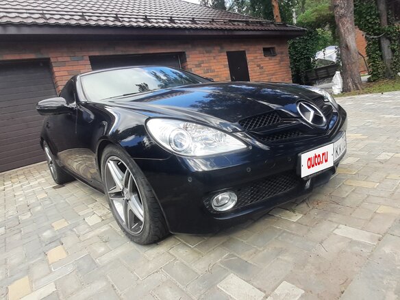 2009 Mercedes-Benz SLK-Класс 280 II (R171) Рестайлинг, чёрный, 2550000 рублей - вид 9