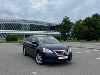 2014 Nissan Sentra VII (B17), синий, 1155000 рублей, вид 2